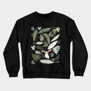 Rabbit in the forest Crewneck Sweatshirt